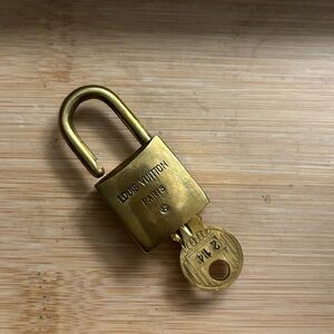 Sale ~ Louis Vuitton #214 Lock & Key, 100% Authentic